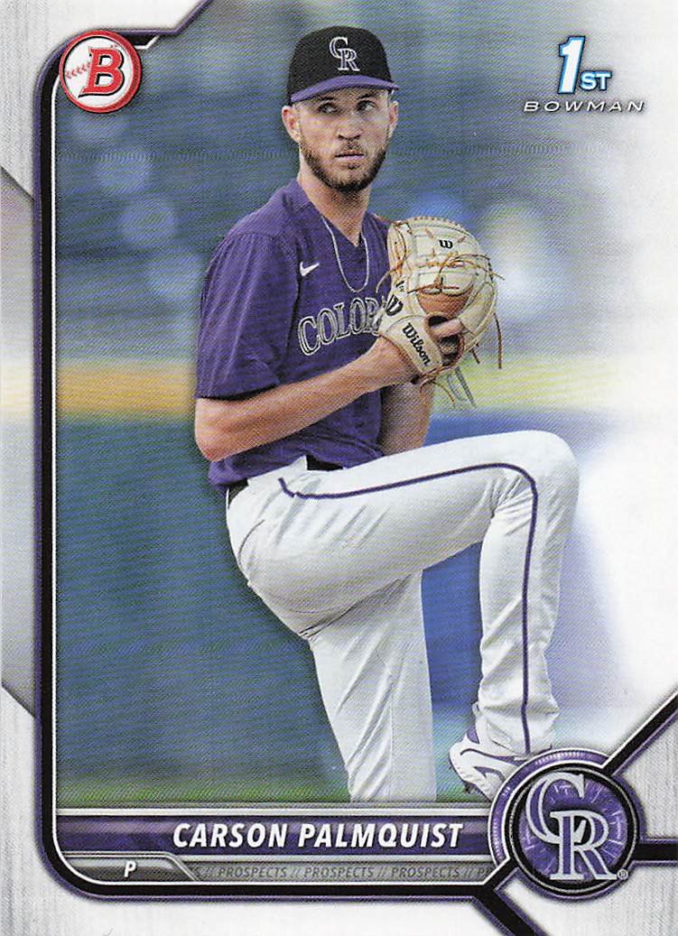 2022 Bowman Draft Baseball Carson Palmquist #BD-31