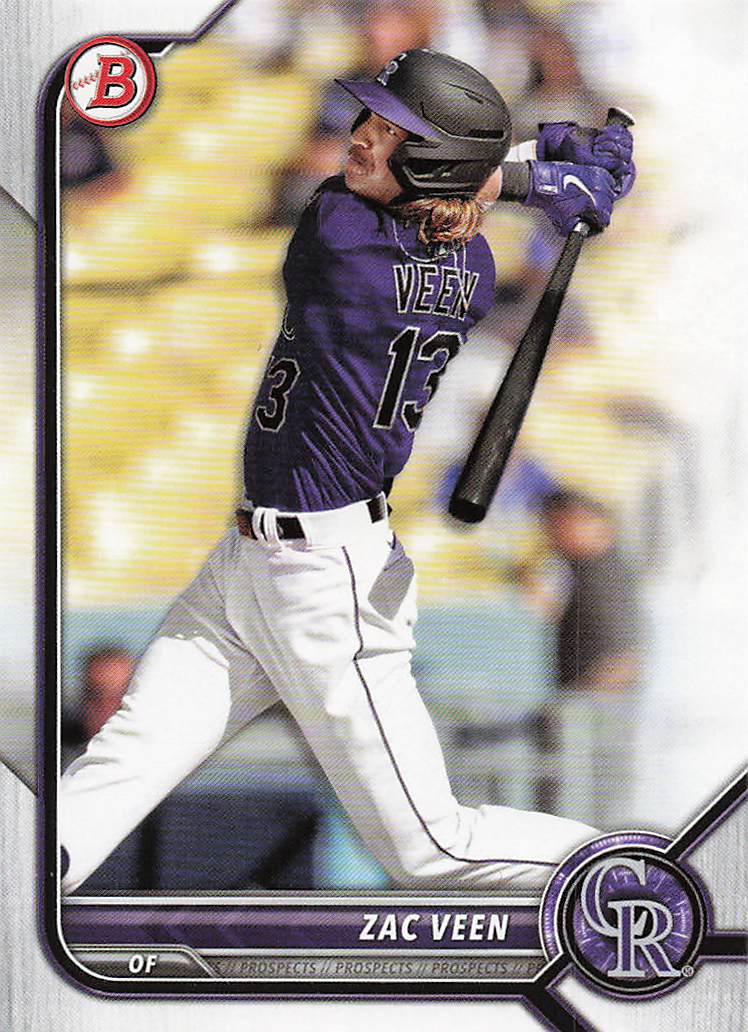 2022 Bowman Draft 1st Edition Baseball Zac Veen #BD-32