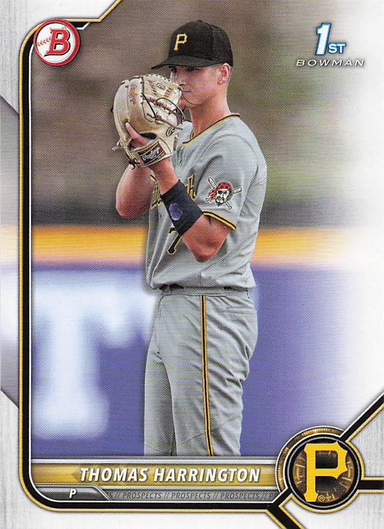 2022 Bowman Draft 1st Edition Baseball Thomas Harrington #BD-37