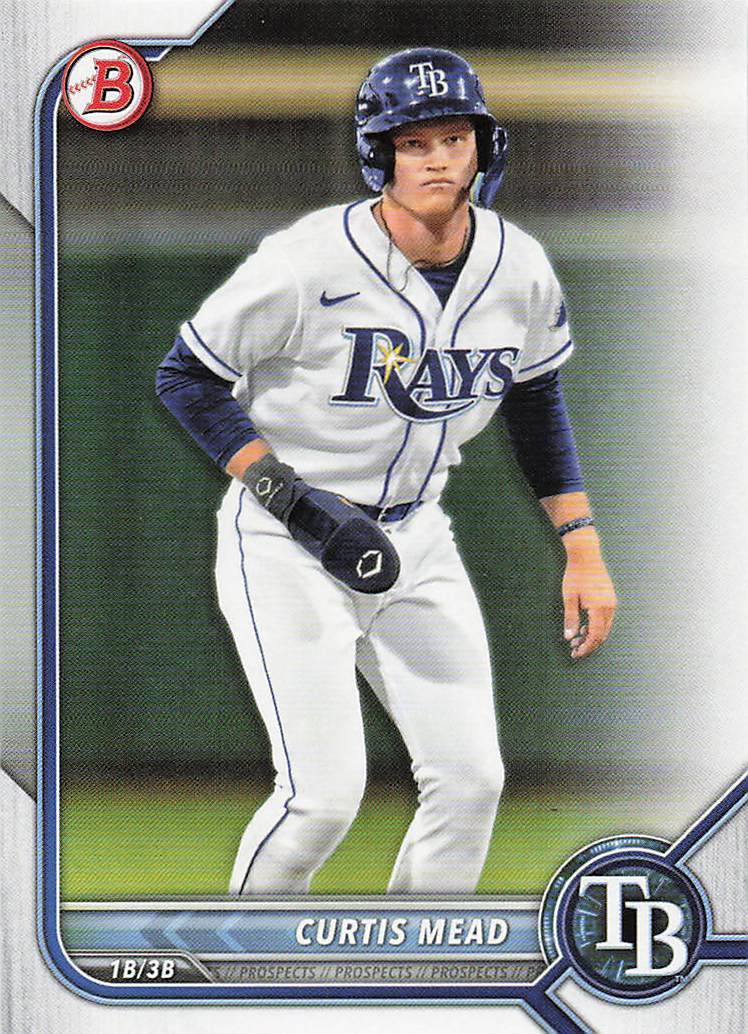 2022 Bowman Draft 1st Edition Baseball Curtis Mead #BD-38