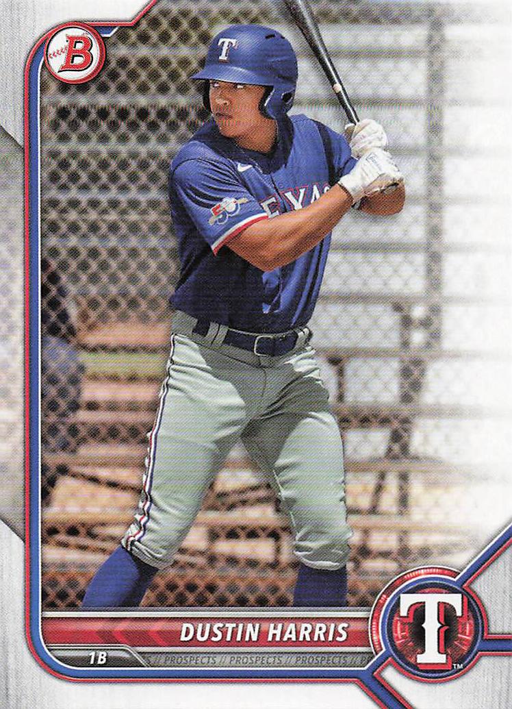 2022 Bowman Draft 1st Edition Baseball Dustin Harris #BD-41