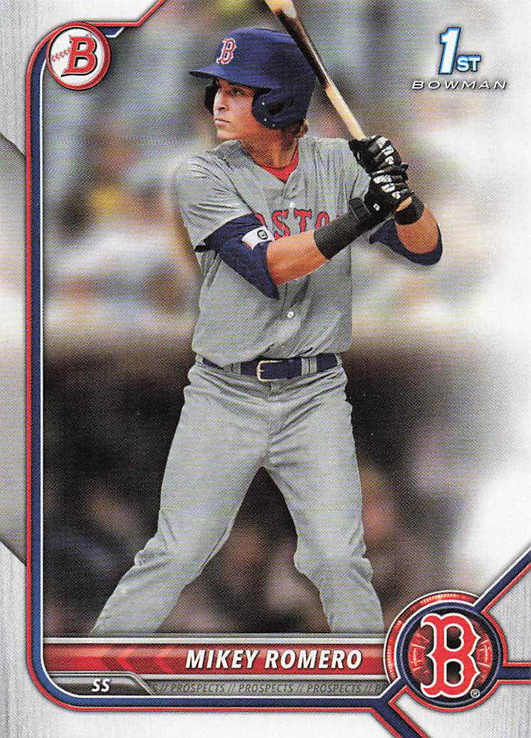 2022 Bowman Draft Baseball Mikey Romero #BD-42