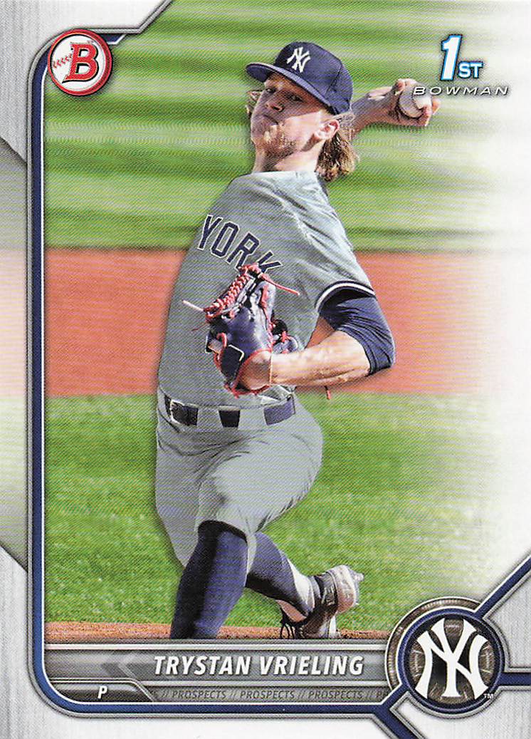 2022 Bowman Draft Baseball Trystan Vrieling #BD-43