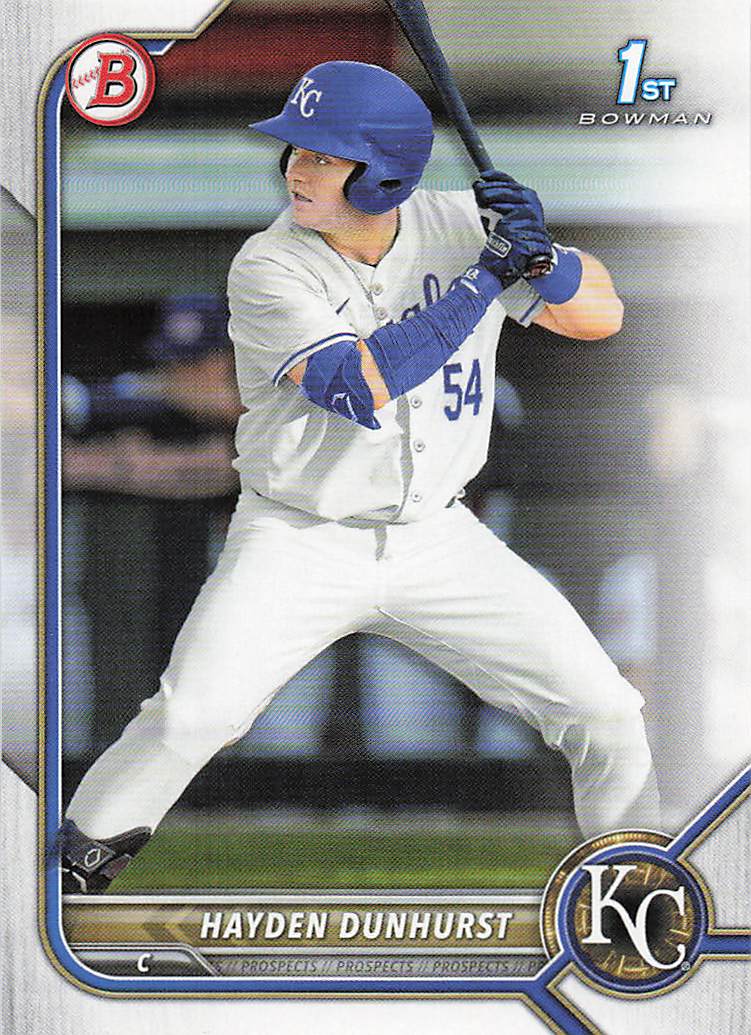 2022 Bowman Draft 1st Edition Baseball Hayden Dunhurst #BD-44