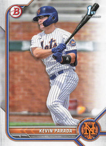 2022 Bowman Draft Baseball Kevin Parada #BD-47