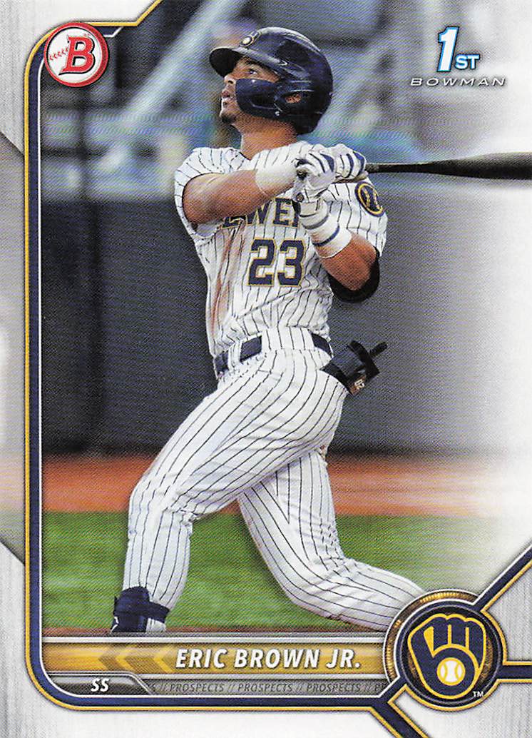 2022 Bowman Draft 1st Edition Baseball Eric Brown Jr. #BD-48