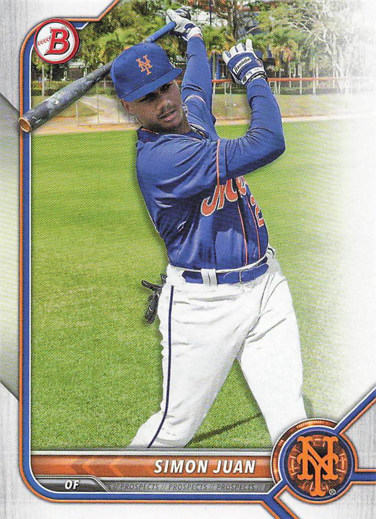 2022 Bowman Draft 1st Edition Baseball Simon Juan #BD-52
