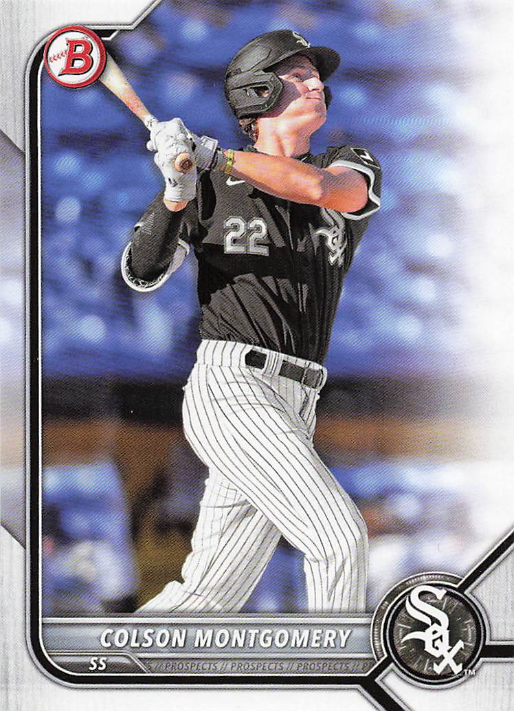 2022 Bowman Draft Baseball Colson Montgomery #BD-54