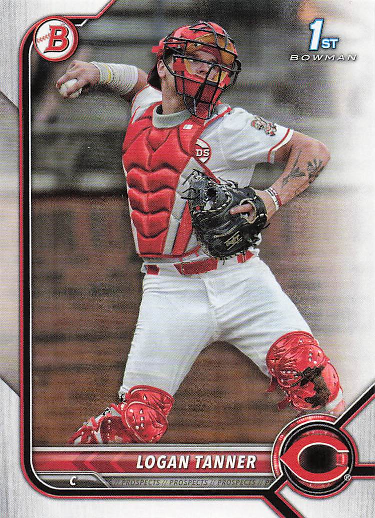 2022 Bowman Draft Baseball Logan Tanner #BD-55