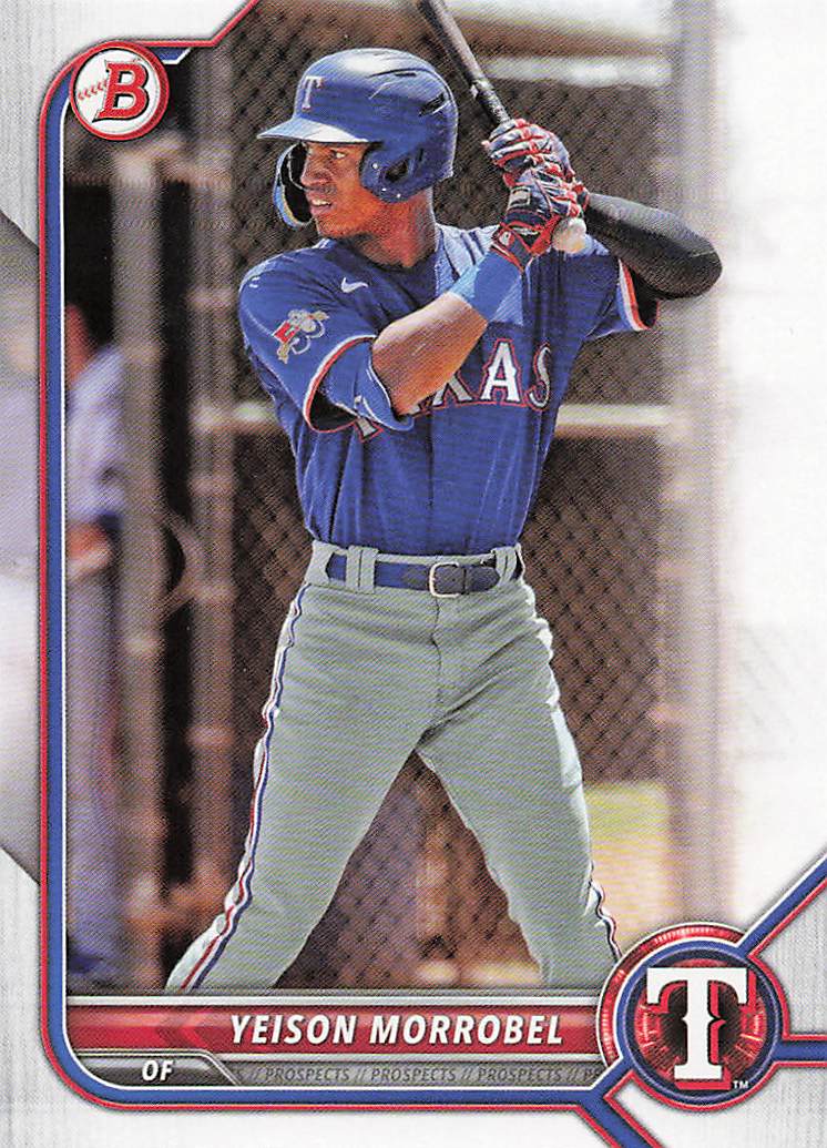2022 Bowman Draft 1st Edition Baseball Yeison Morrobel #BD-58