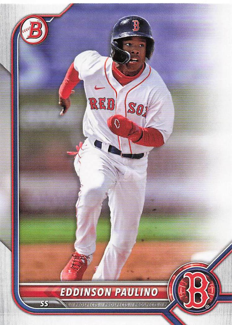 2022 Bowman Draft Baseball Eddinson Paulino #BD-62