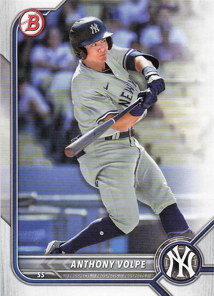 2022 Bowman Draft Baseball Anthony Volpe #BD-68