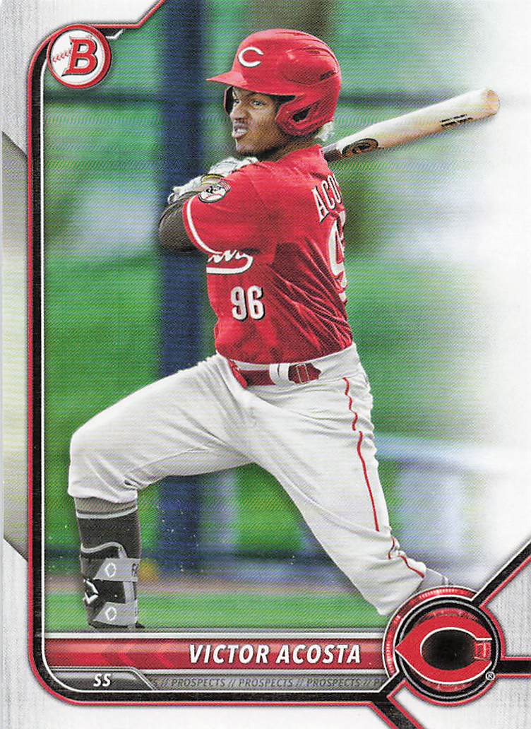 2022 Bowman Draft Baseball Victor Acosta #BD-70