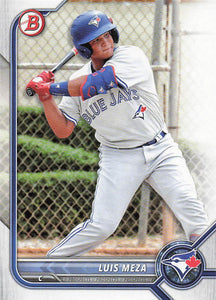 2022 Bowman Draft Baseball Luis Meza #BD-89