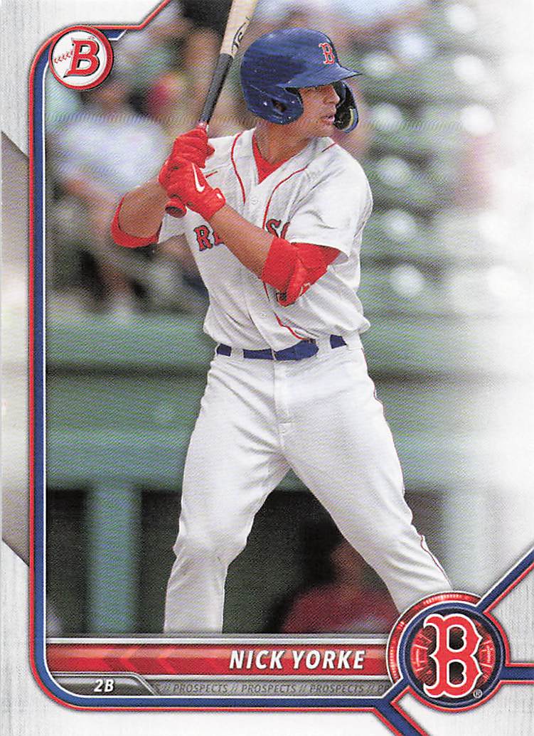 2022 Bowman Draft Baseball Nick Yorke #BD-94