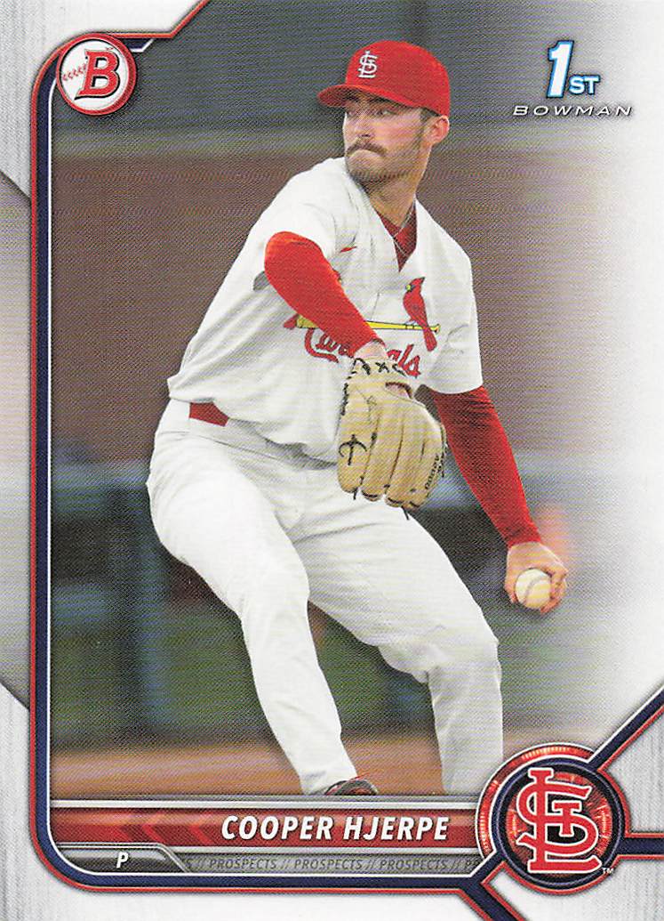 2022 Bowman Draft Baseball Cooper Hjerpe #BD-95