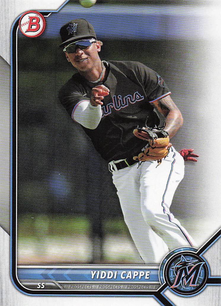 2022 Bowman Draft Baseball Yiddi Cappe #BD-96