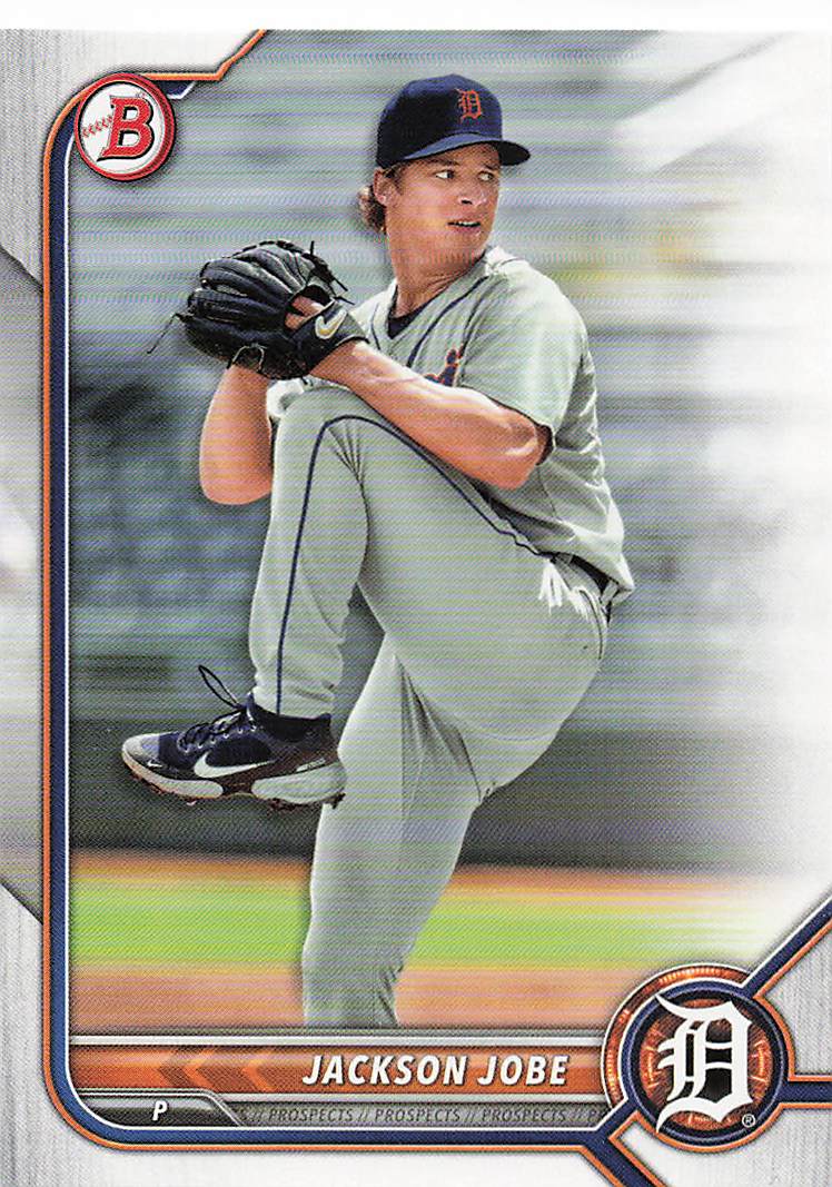 2022 Bowman Draft Baseball Jackson Jobe #BD-99