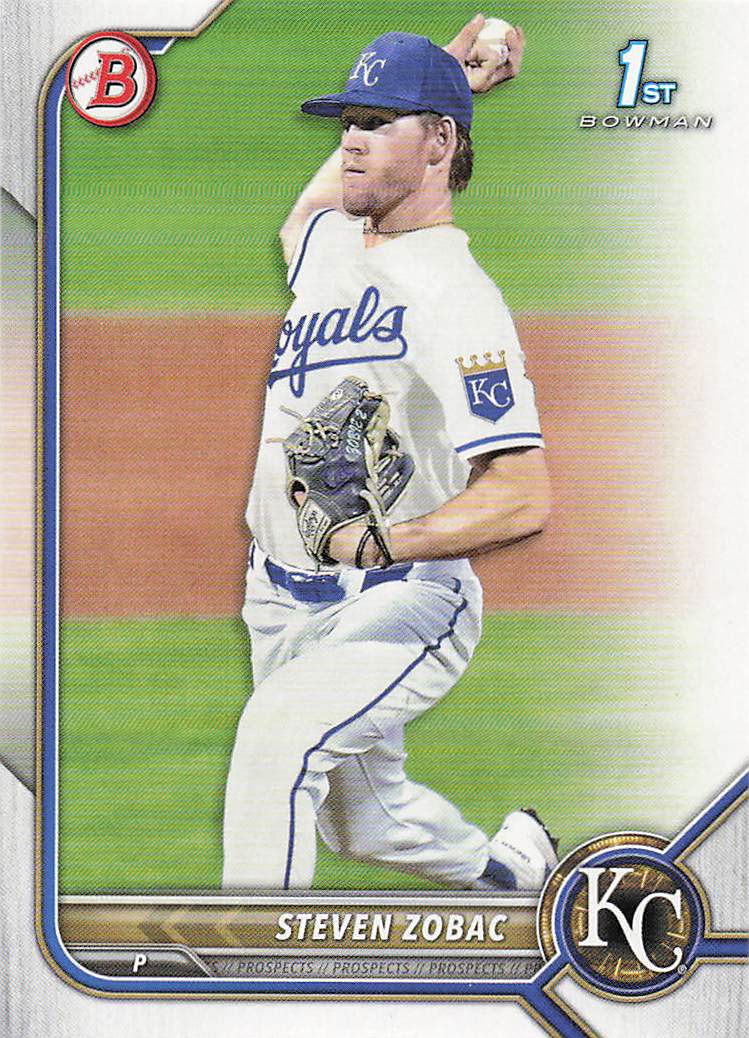 2022 Bowman Draft Baseball Steven Zobac #BD-101