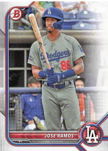2022 Bowman Draft Baseball Jose Ramos #BD-102