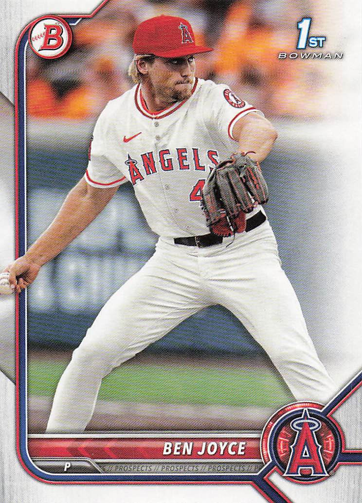 2022 Bowman Draft Baseball Ben Joyce #BD-109