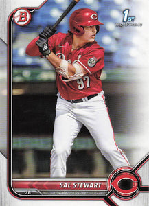 2022 Bowman Draft Baseball Sal Stewart #BD-122