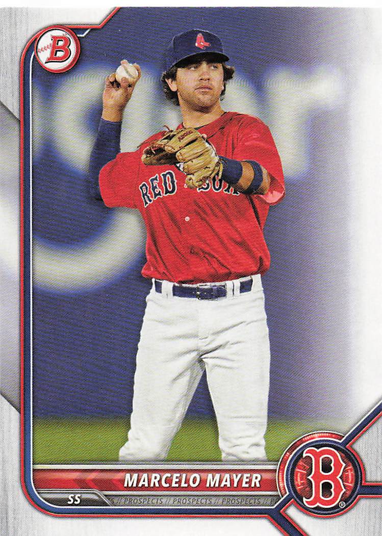 2022 Bowman Draft Baseball Marcelo Mayer #BD-123