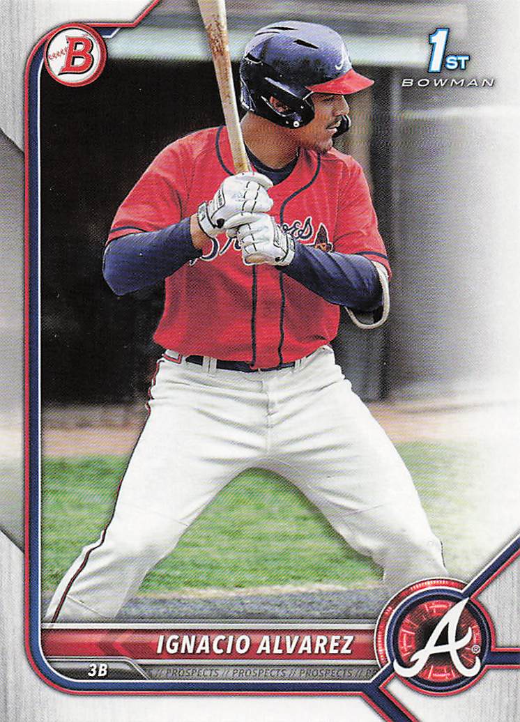 2022 Bowman Draft Baseball Ignacio Alvarez #BD-125