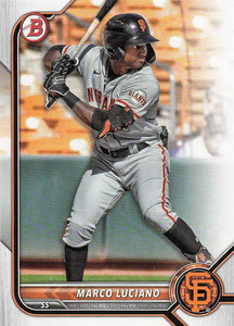 2022 Bowman Draft Baseball Marco Luciano #BD-129