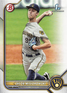 2022 Bowman Draft Baseball Jacob Misiorowski #BD-132