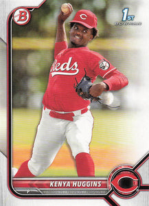 2022 Bowman Draft Baseball Kenya Huggins #BD-140
