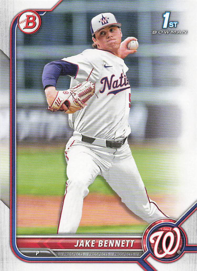 2022 Bowman Draft Baseball Jake Bennett #BD-141