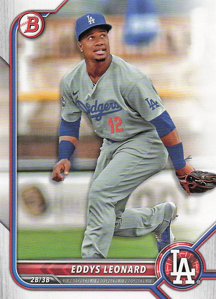 2022 Bowman Draft Baseball Eddys Leonard #BD-150