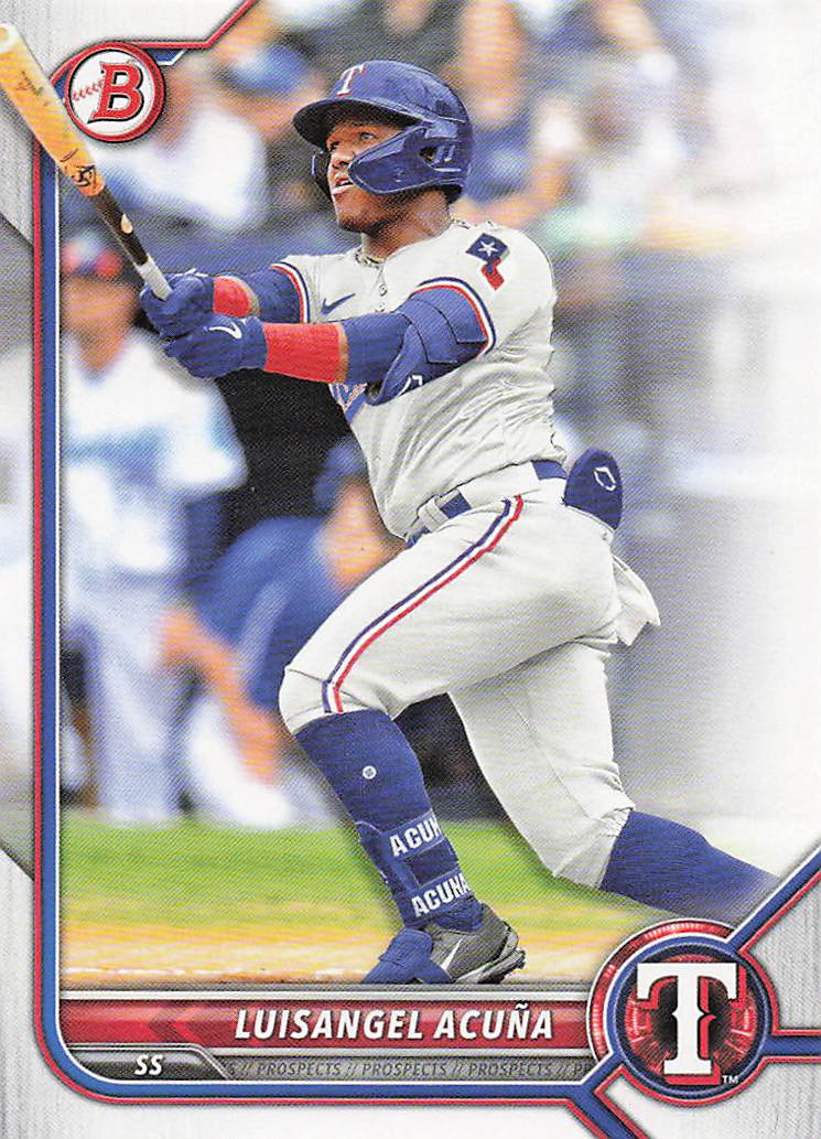 2022 Bowman Draft Baseball Luisangel Acuña #BD-159