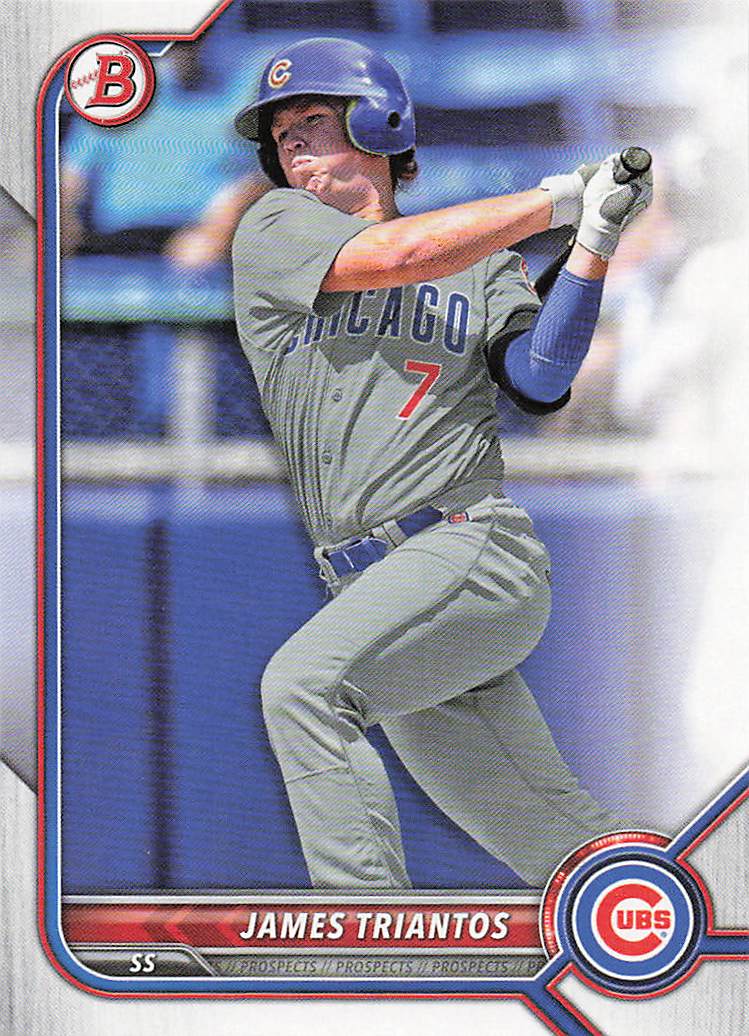 2022 Bowman Draft Baseball James Triantos #BD-166