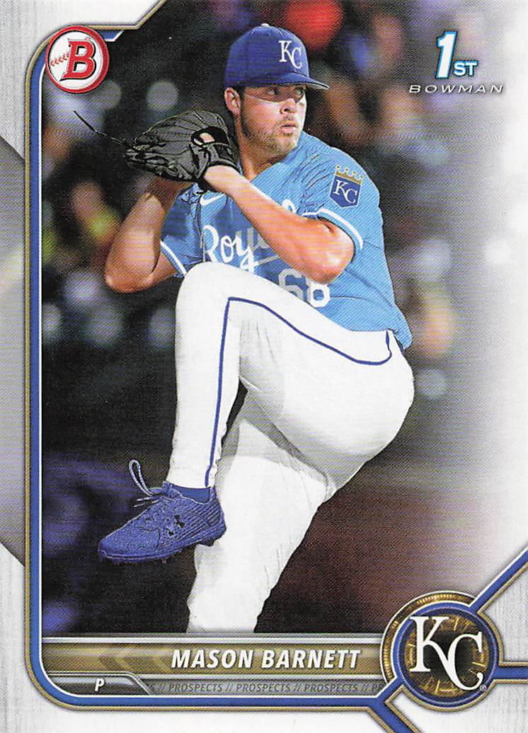 2022 Bowman Draft Baseball Mason Barnett #BD-172