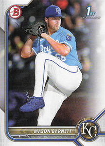 2022 Bowman Draft Baseball Mason Barnett #BD-172