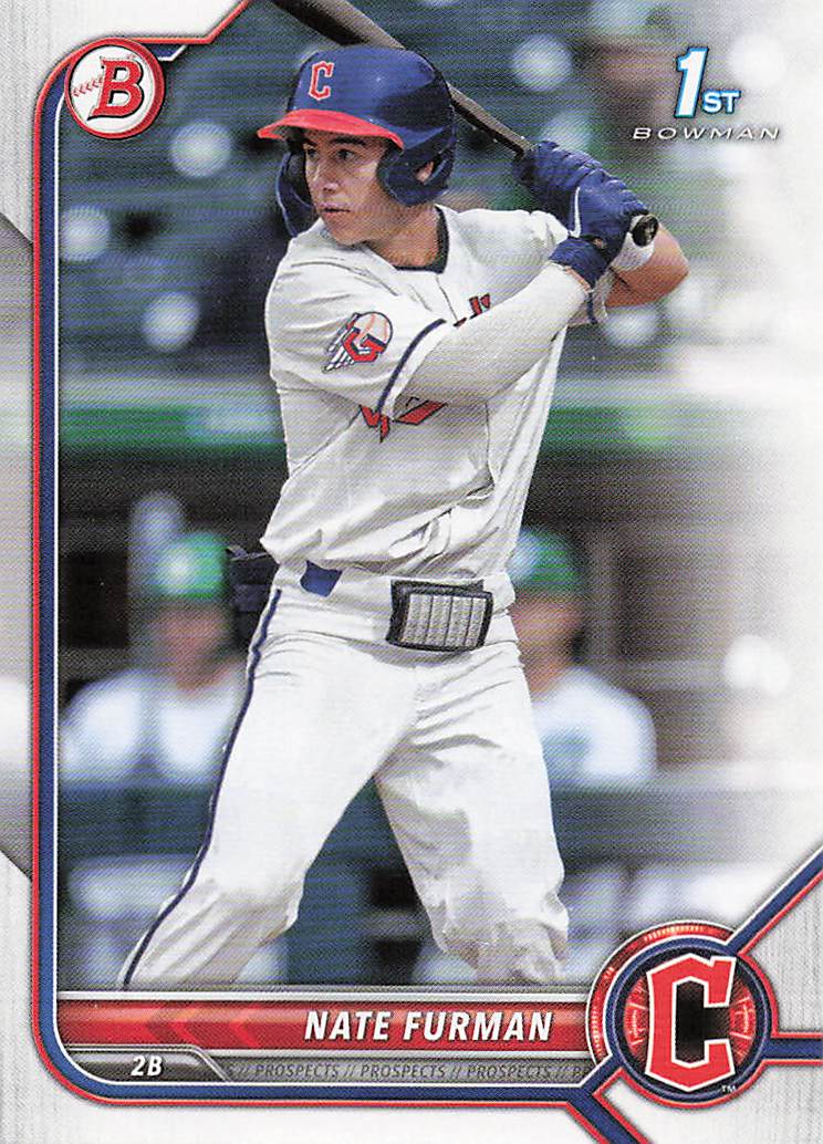 2022 Bowman Draft Baseball Nate Furman #BD-182