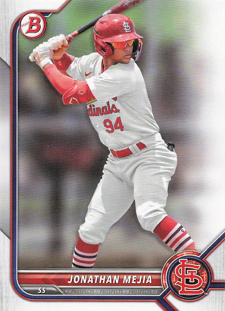 2022 Bowman Draft Baseball Jonathan Mejia #BD-186