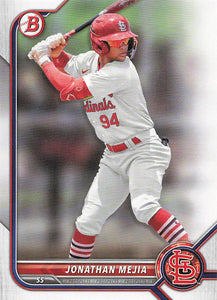 2022 Bowman Draft Baseball Jonathan Mejia #BD-186