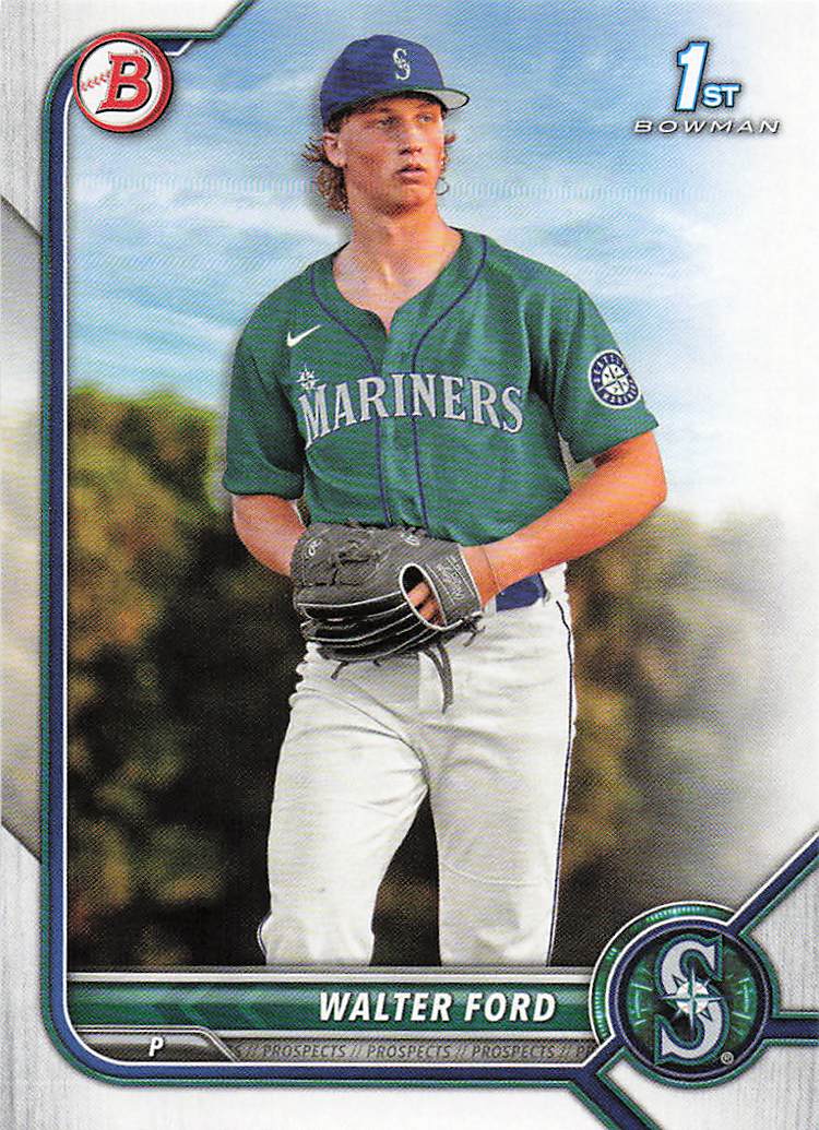 2022 Bowman Draft Baseball Walter Ford #BD-187