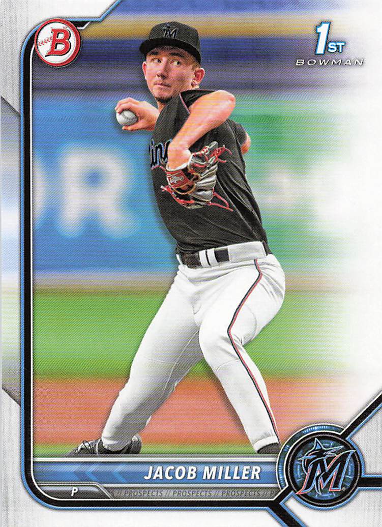 2022 Bowman Draft Baseball Jacob Miller #BD-195