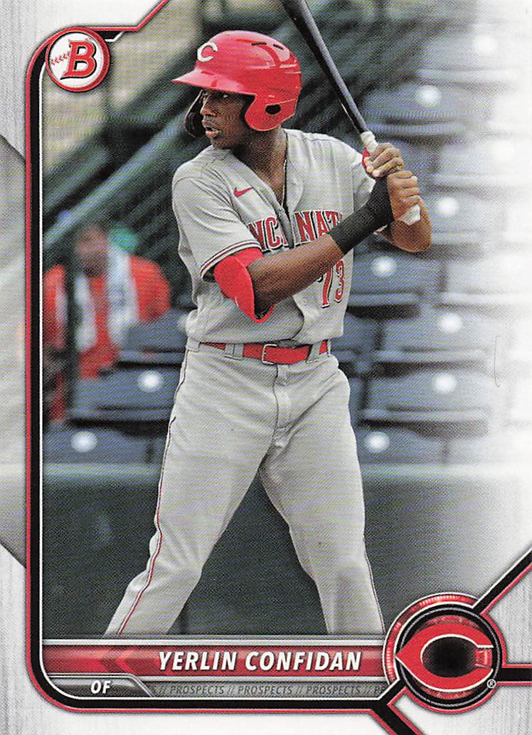 2022 Bowman Draft Baseball Yerlin Confidan #BD-199