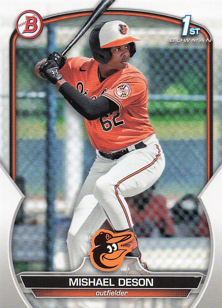 2023 Bowman Baseball Prospects Mishael Deson #BP-7