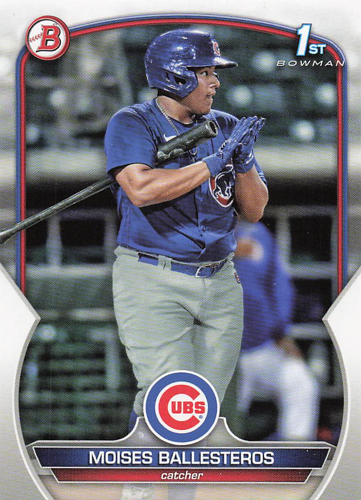2023 Bowman Baseball Prospects Moises Ballesteros #BP-11