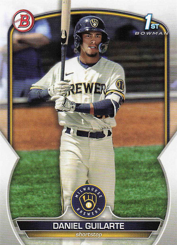 2023 Bowman Baseball Prospects Daniel Guilarte #BP-21