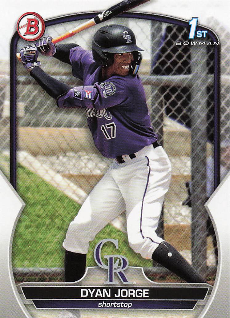 2023 Bowman Baseball Prospects Dyan Jorge #BP-22
