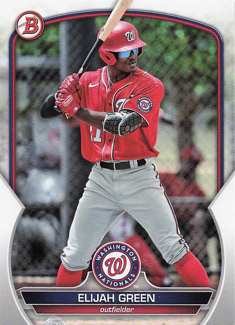 2023 Bowman Baseball Prospects Elijah Green #BP-23