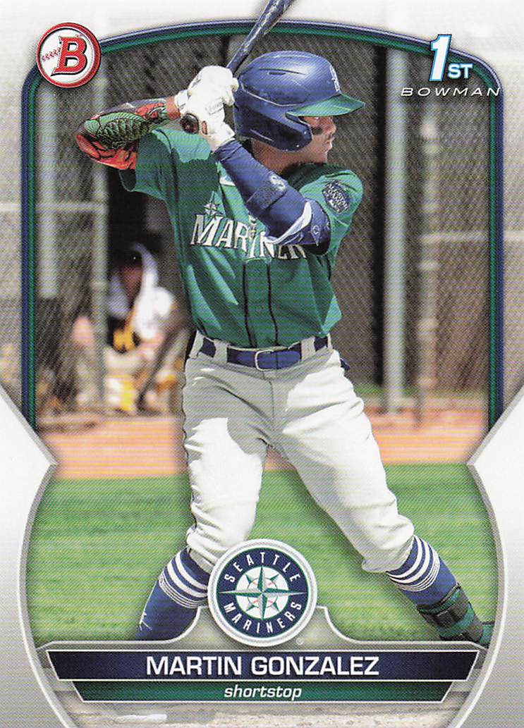 2023 Bowman Baseball Prospects Martin Gonzalez #BP-28