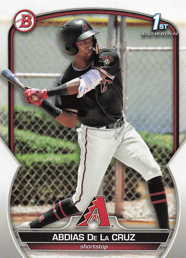 2023 Bowman Baseball Prospects Abdias De La Cruz #BP-34